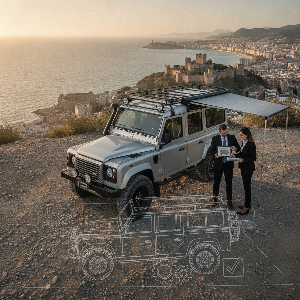 Certificación de accesorios y reformas en vehículos 4x4
